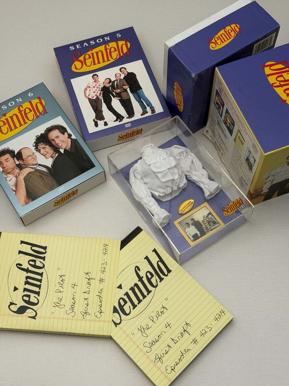 Seinfeld Seasons 5 & 6 DVD Gift Box Set with Collectible Puffy Shirt